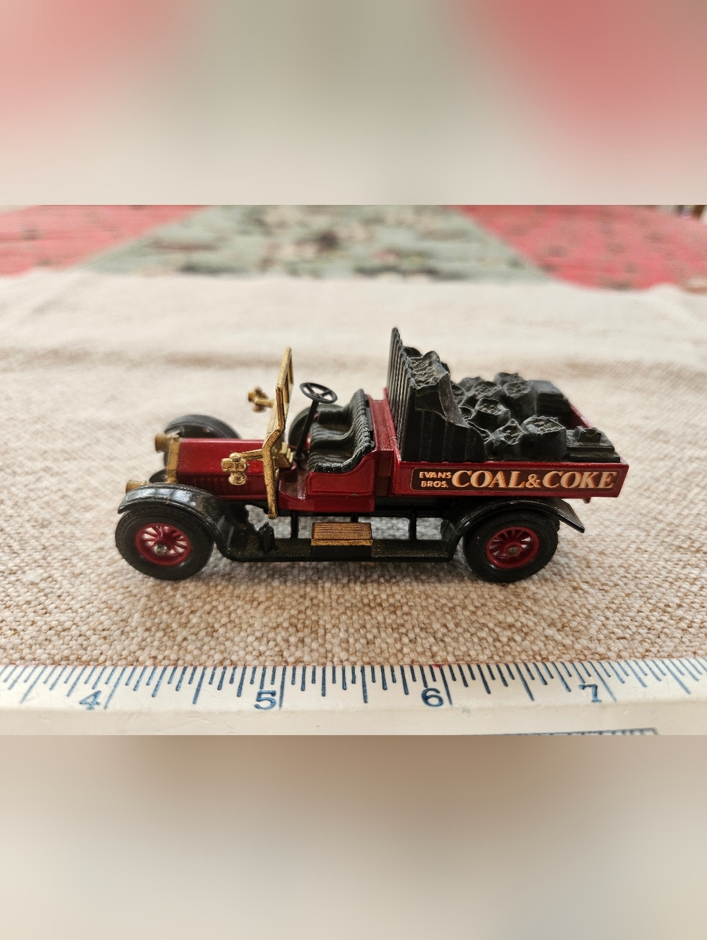 MATCHBOX Models of Yesteryear 1918 Crossley Y-13 Evans Bros Coal & Coke